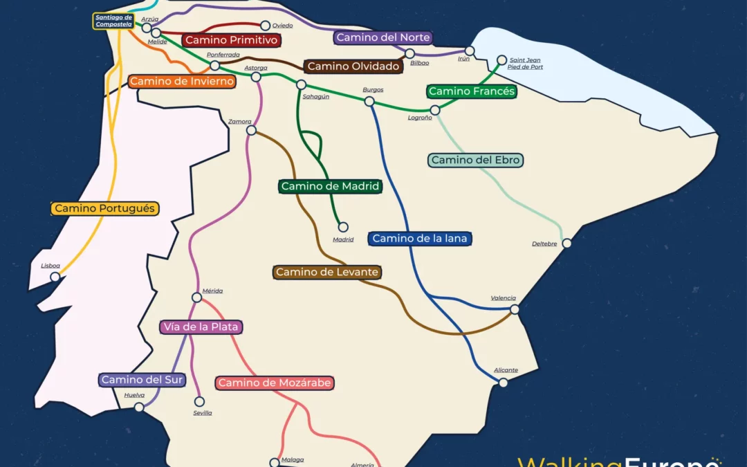Cammino di Santiago: quale scegliere? Guida completa agli itinerari